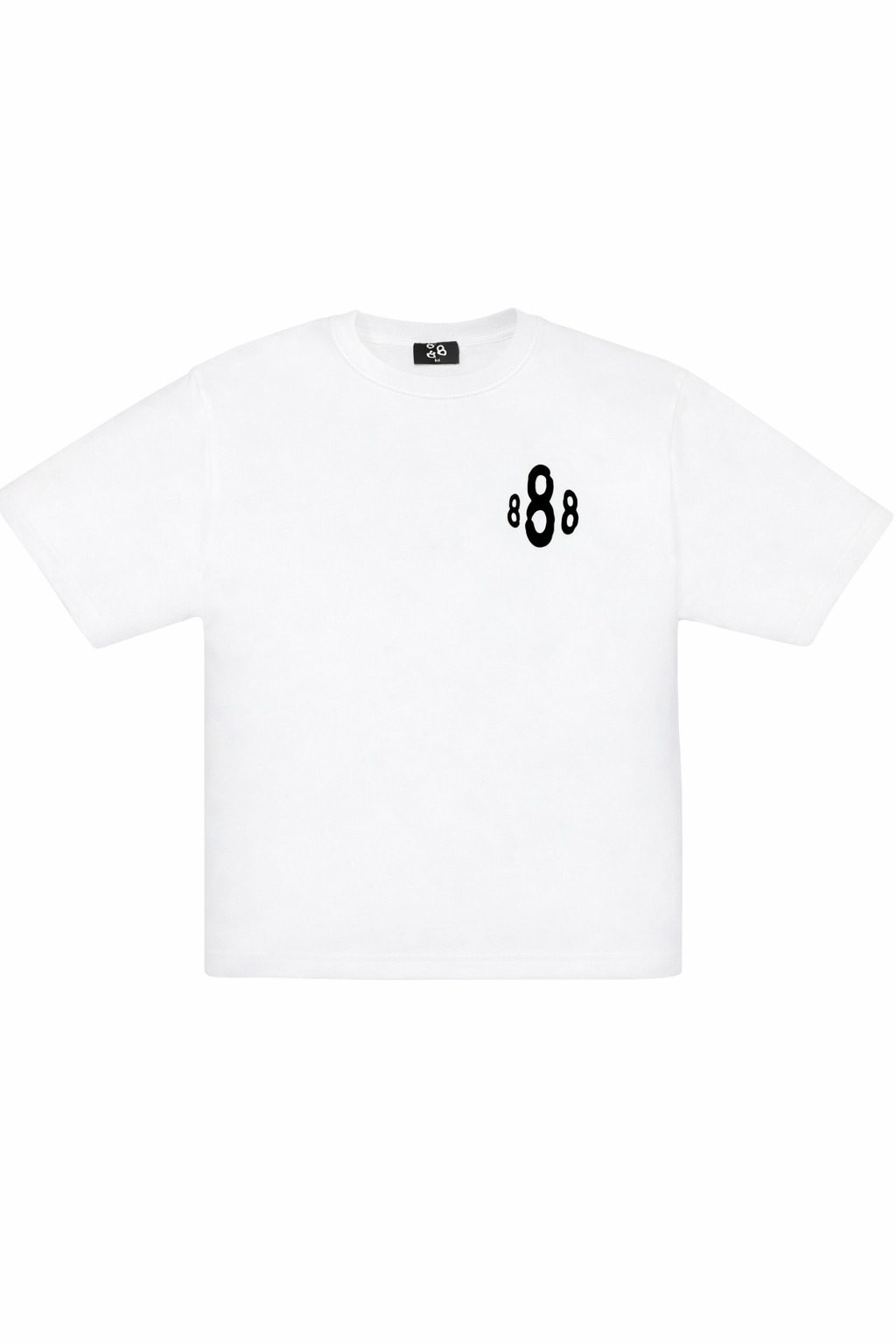 888 ベーシックTシャツ（ホワイト）