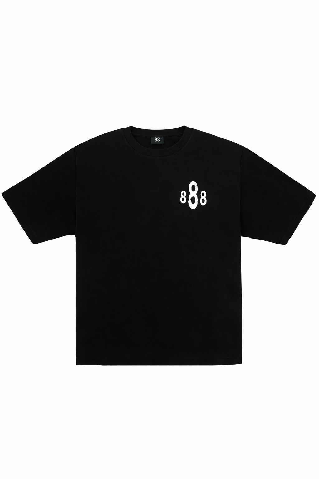 888 ベーシックTシャツ（ブラック）