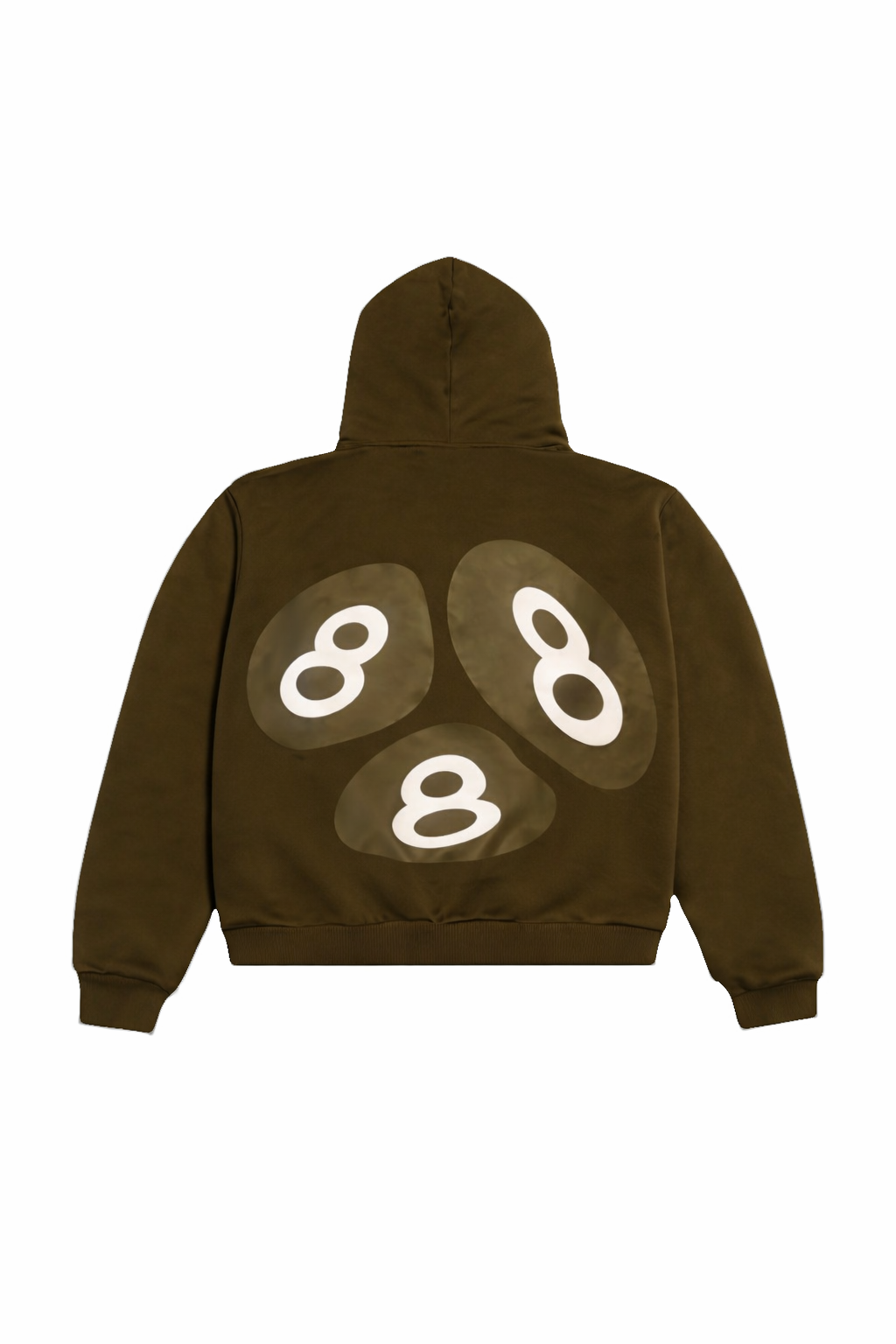 888 宇宙フーディー（ブラウン）