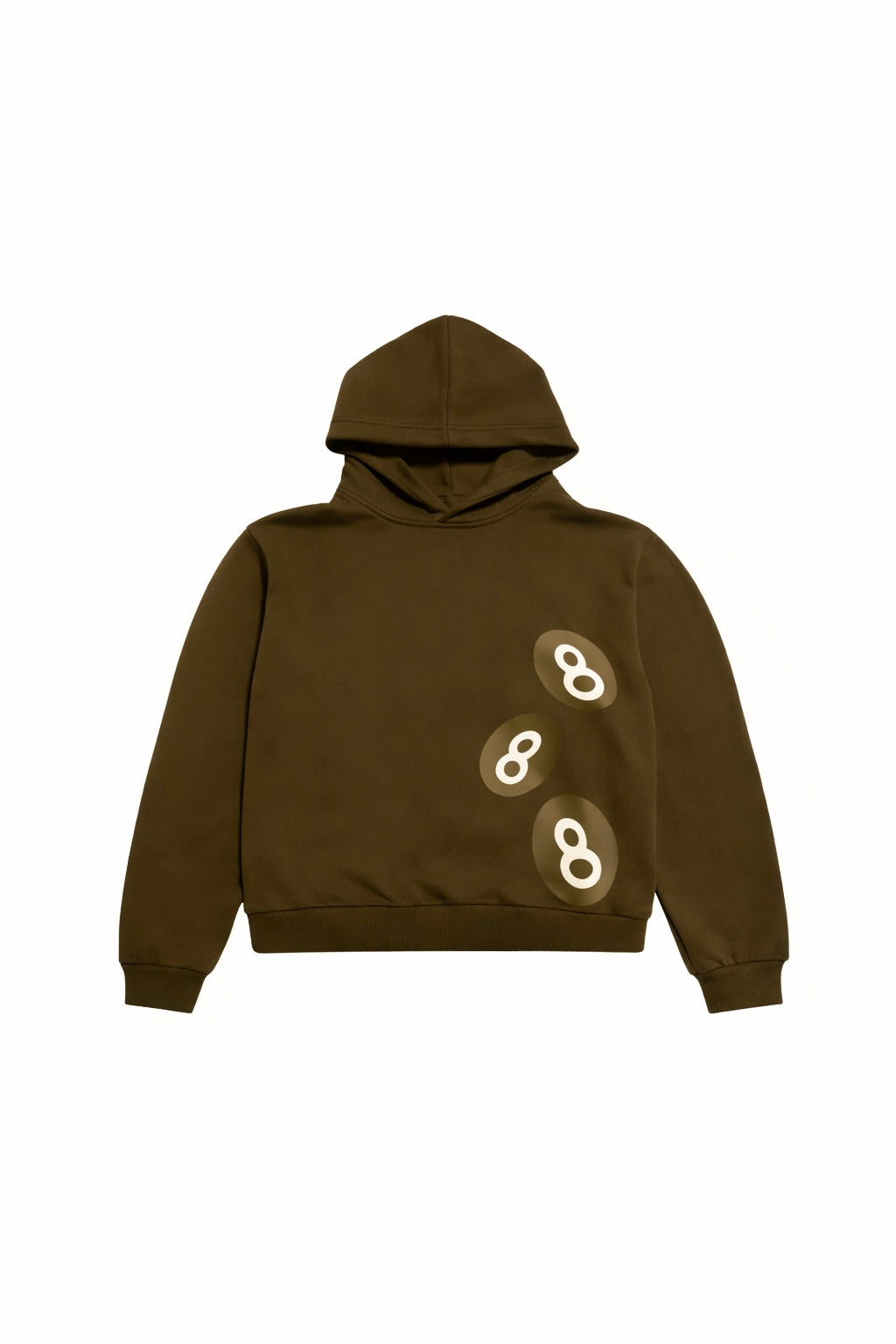 888 宇宙フーディー（ブラウン）